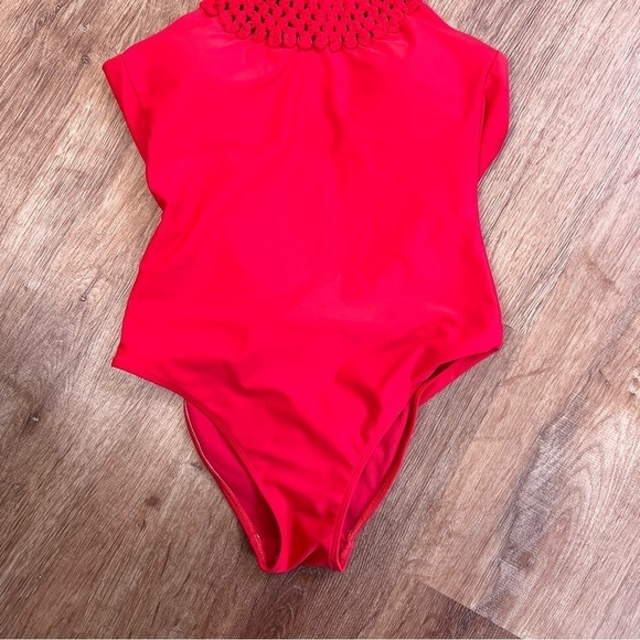 Aerie Macrame One-Piece Swimsuit - Picture 4 of 8